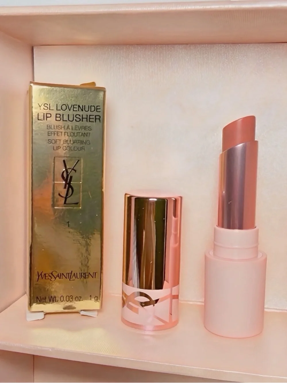 Yves Saint Laurent Lip Blusher Stick - Soft Nude Pink